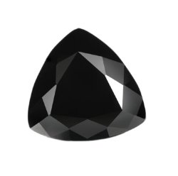 Фианит черный триллион 4х4х4