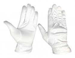 Перчатки для торговли лайкра (белые)