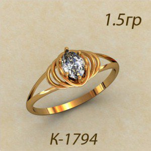 К1794 Восковка кольцо