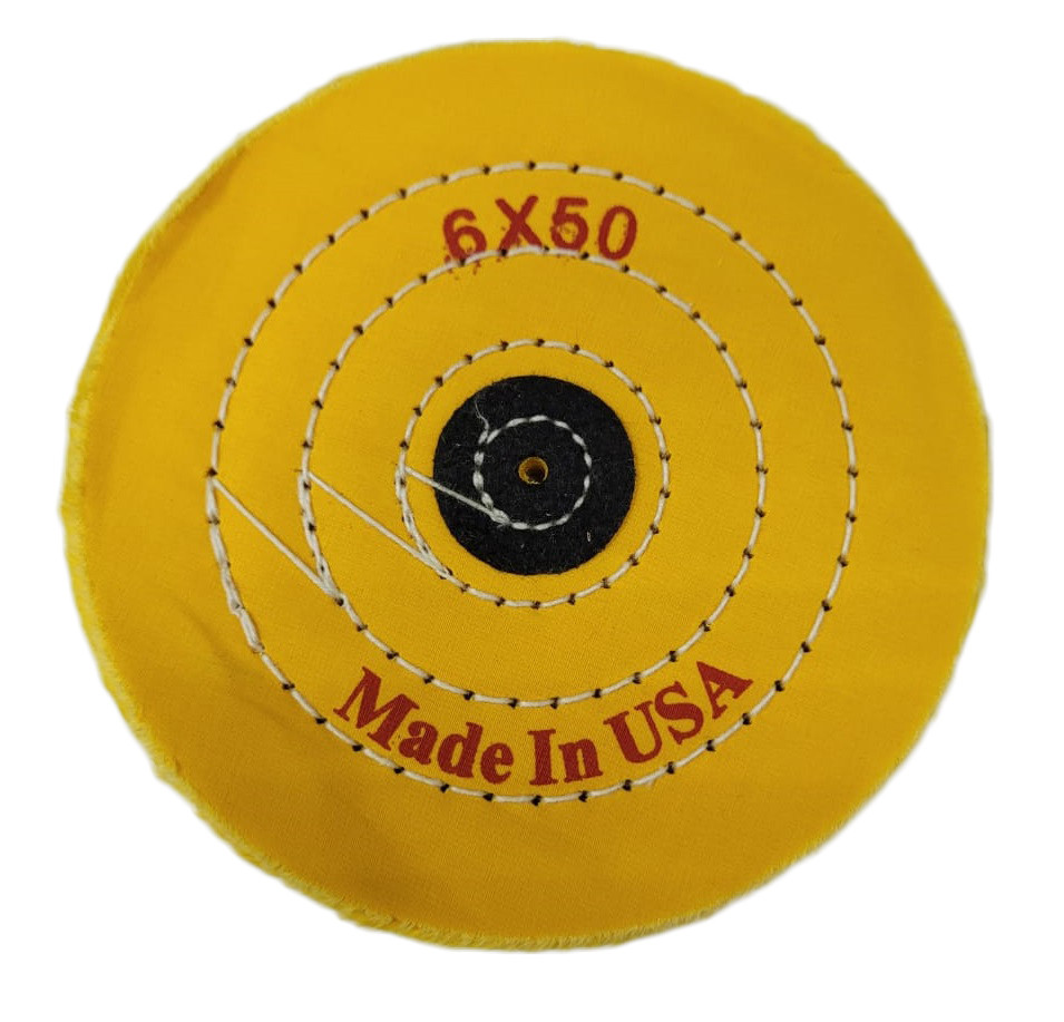 Круг муслиновый желтый (6х50) мягкий (Ø150 мм., 50 слоёв)