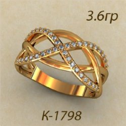 К1798 Восковка кольцо