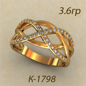 К1798 Восковка кольцо