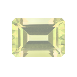 Фианит перидот октагон 10х8