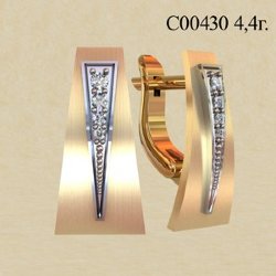 С00430 Восковка серьги