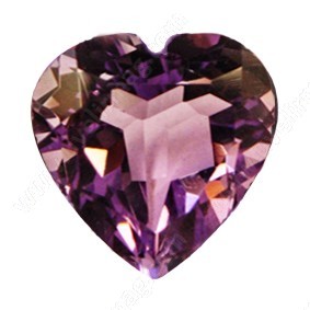 Аметист сердце 8х8 (Природный)