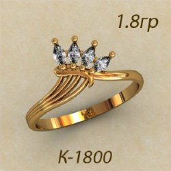 К1800 Восковка кольцо
