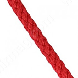 4,02 Шнур шелковый синтетический Ø1,9 мм. красный (70 см)