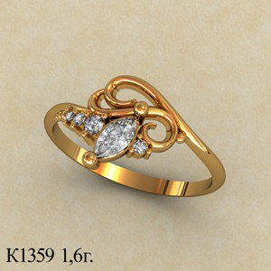 К1359 Восковка кольцо