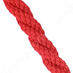 3-4,05 Шнур шелковый синтетический Ø6,0 мм. красный (1 м)