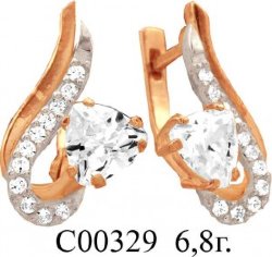 С00329 Восковка серьги