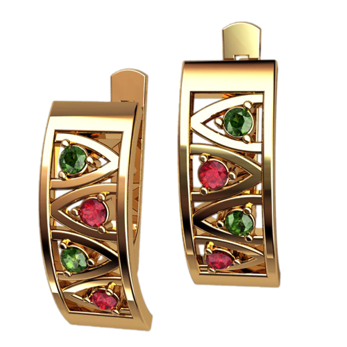 40583 Восковка серьги