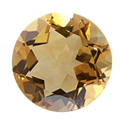 Цитрин круг 13,0 (Природный)