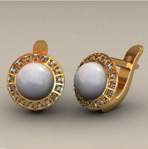 С00866 Восковка серьги