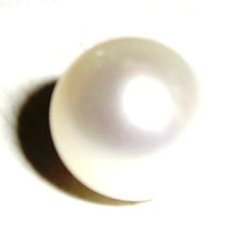 Перламутр белый круг Ø12 мм.