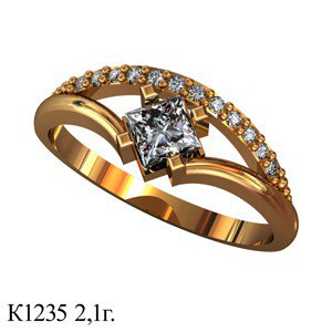 К1235 Восковка кольцо