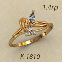 К1810 Восковка кольцо