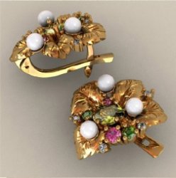 С00869 Восковка серьги