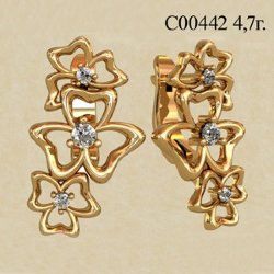 С00442 Восковка серьги