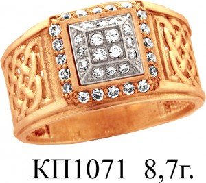 КП1071 Восковка кольцо