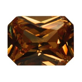 Фианит шампань октагон 10х8
