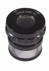 06-023 Лупа со  шкалой (Led Scale Loupe)