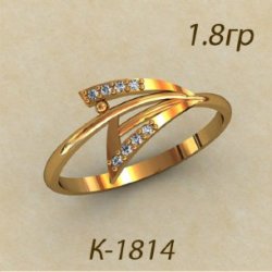 К1814 Восковка кольцо