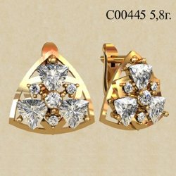 С00445 Восковка серьги