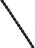 2,04 Шнур шелковый синтетический Ø2,2 мм. черный (70 см.)