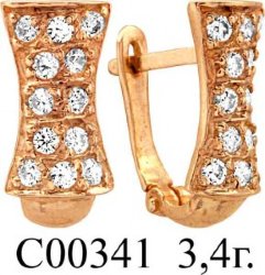 С00341 Восковка серьги