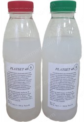 Резина силиконовая жидкая "PLATSET 40" (1 кг)