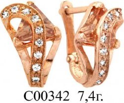 С00342 Восковка серьги