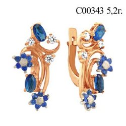 С00343 Восковка серьги