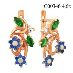 С00346 Восковка серьги