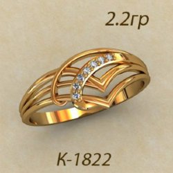 К1822 Восковка кольцо