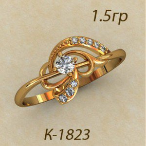 К1823 Восковка кольцо