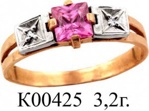 К00425 Восковка кольцо