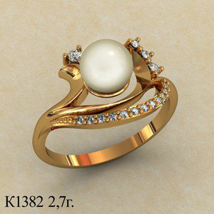К1382 Восковка кольцо