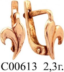 С00613 Восковка серьги