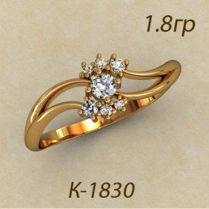 К1830 Восковка кольцо