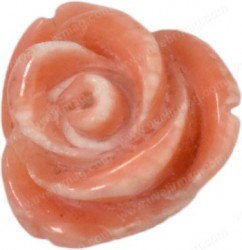 Коралл розочка (розовый) 8 мм.