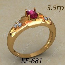 КЕ-681 Восковка кольцо