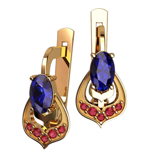 40609 Восковка серьги