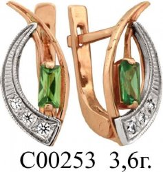 С00253 Восковка серьги