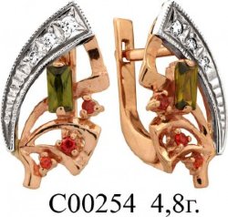 С00254 Восковка серьги