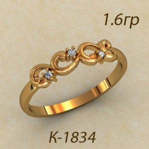К1834 Восковка кольцо