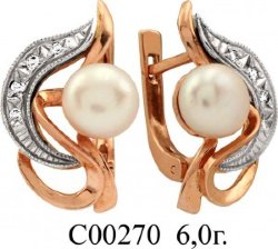 С00256 Восковка серьги