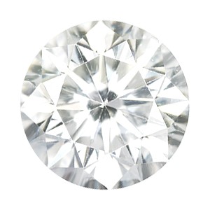 Муассанит бесцветный (D; VVS) 2,9 мм