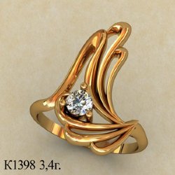 К1398 Восковка кольцо
