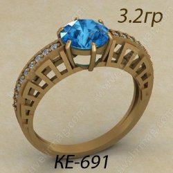КЕ-691 Восковка кольцо