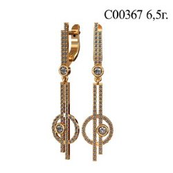 С00367 Восковка серьги